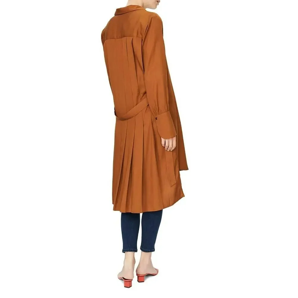 NWT Habitual Tobacco Shirt Jacket Shacket Dress Size Small $198 - Picture 3 of 9